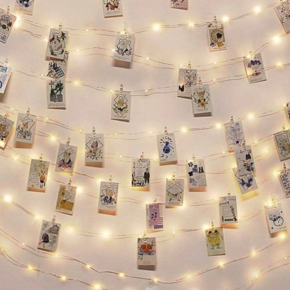 40pcs Plastic Clips Bulb String Light - Picture 2 of 6